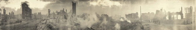 Thumbnail Baltimore Fire 1904 Panorama Print digitally restored - home